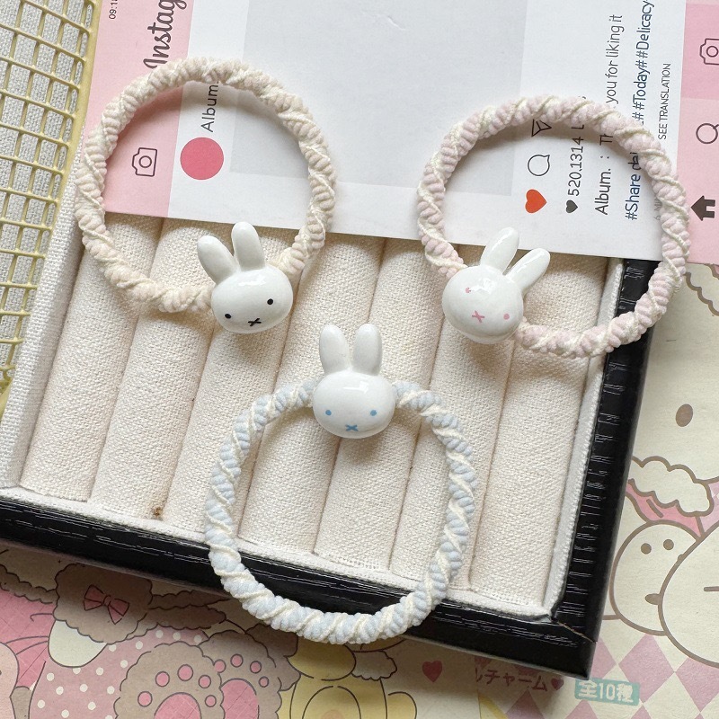 New Miffy Rabbit Cartoon Hair  - Hair Band Elastic review and price