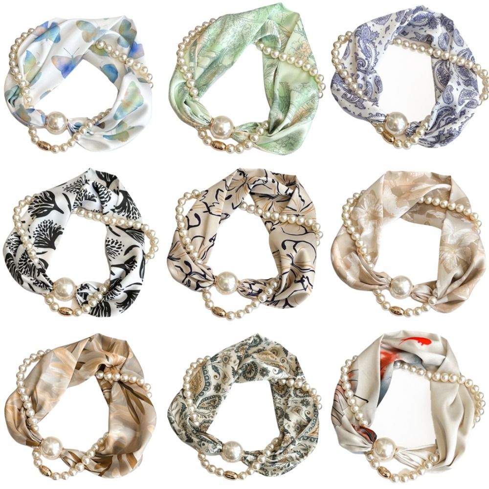 Silk Material Magnetic Pearl S - Women'S Accessories For Neck review and price