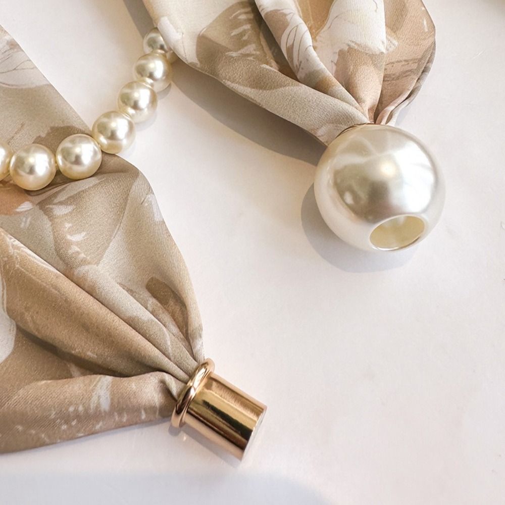 Silk Material Magnetic Pearl S - Women'S Accessories For Neck review and price